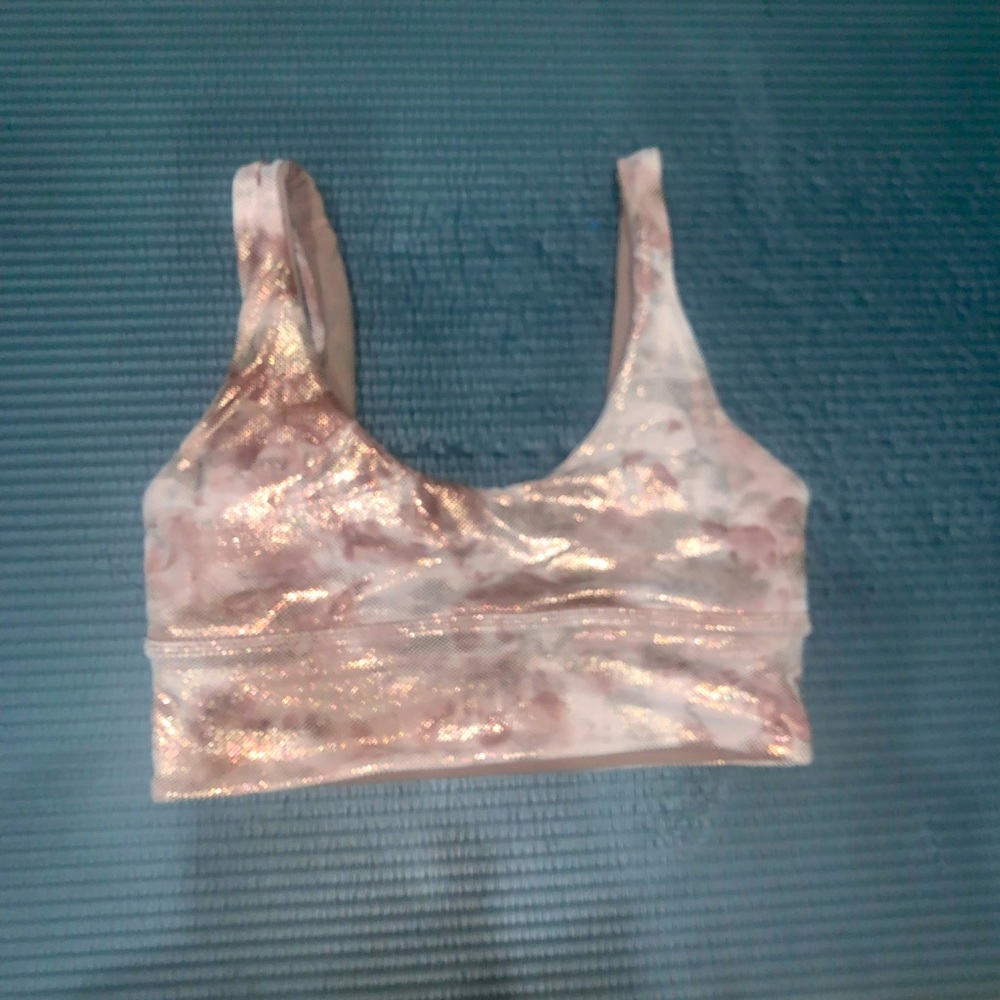 Lululemon Align Bra Shine Reversible Size 4.